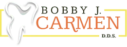 Business logo for Bobby J. Carmen, DDS